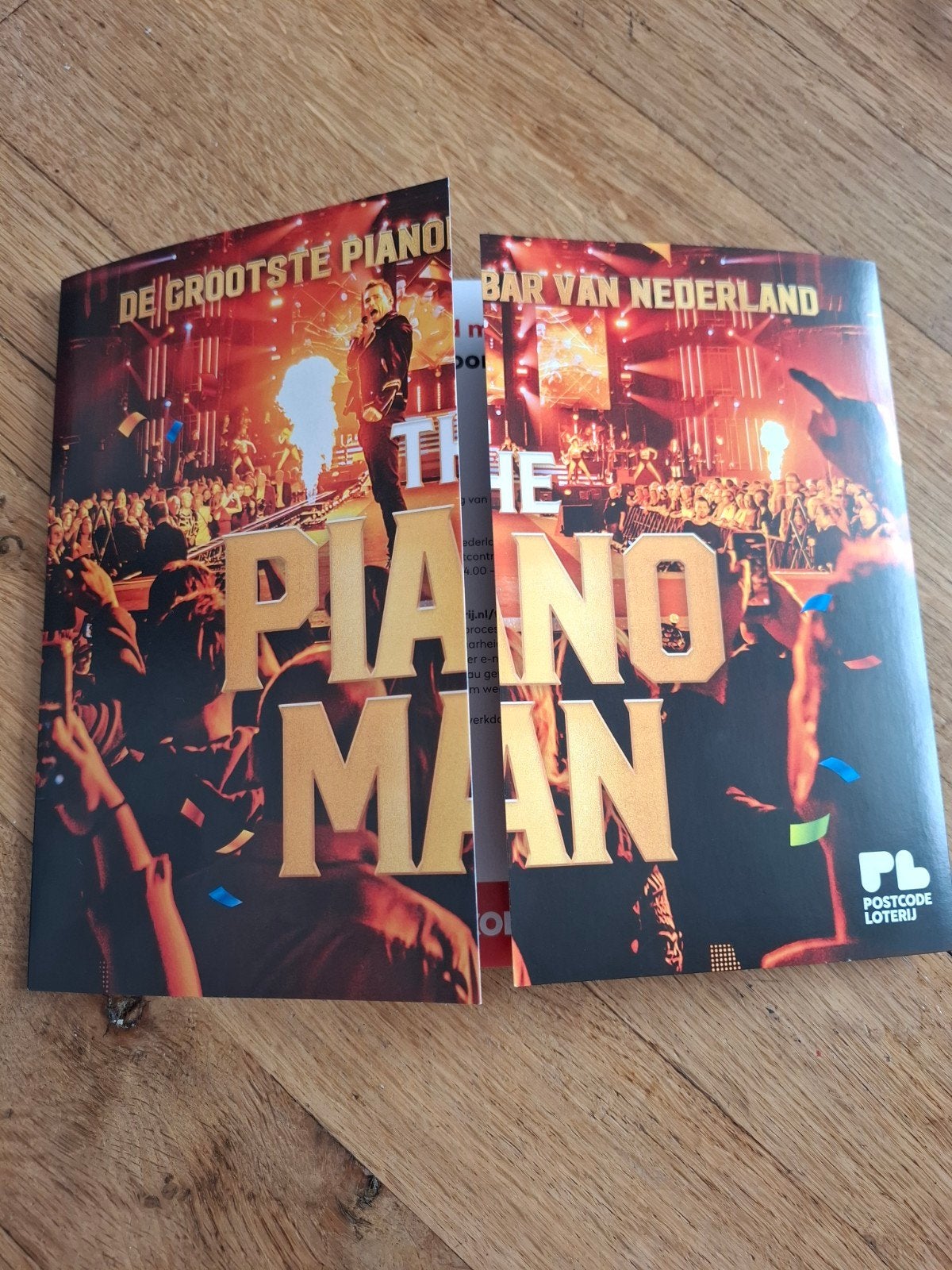 2 tickets The Pianoman - 13 december 2026, Twee personen, December
