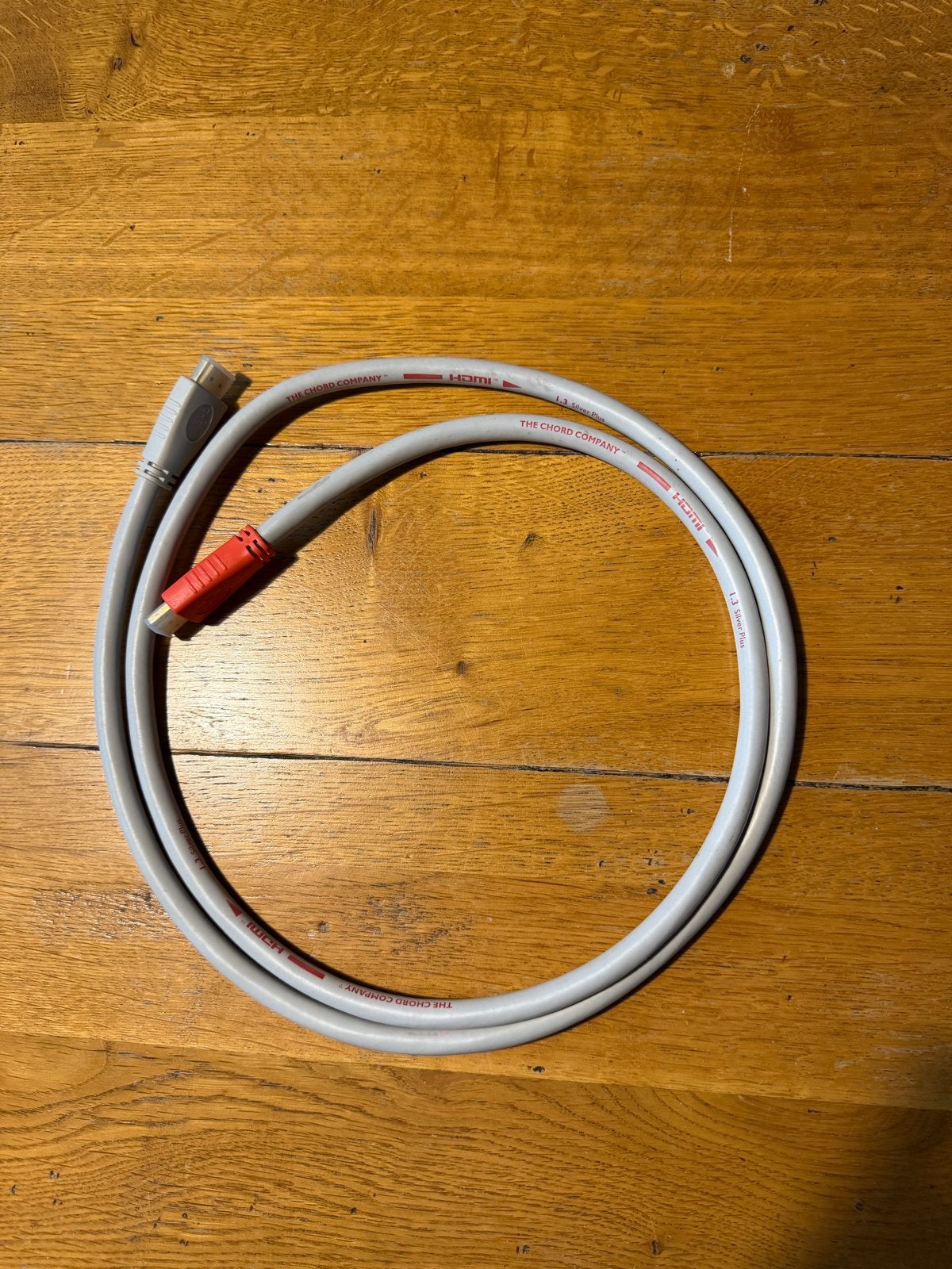 The Chord Company HDMI 1.3 Silver Plus kabel, Audio, Tv en Foto, Ophalen of Verzenden, Zo goed als nieuw, Minder dan 2 meter, HDMI-kabel