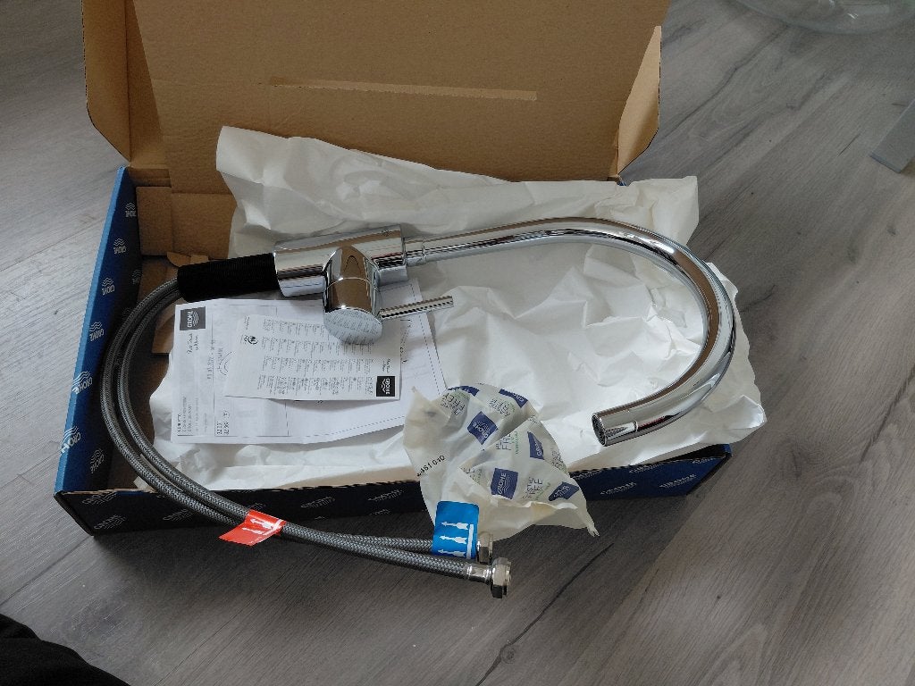 Grohe Concetto 32661003, Doe-het-zelf en Verbouw, Sanitair, Ophalen of Verzenden, Nieuw, Chroom, Kraan