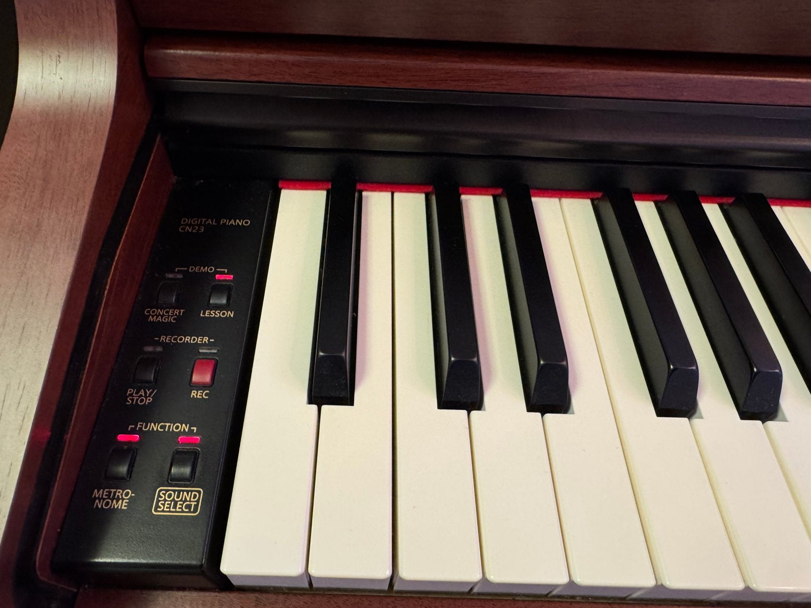 Kawai Digitale elektrische piano . Mooie klank, Muziek en Instrumenten, Bruin, Ophalen of Verzenden, Zo goed als nieuw, Piano
