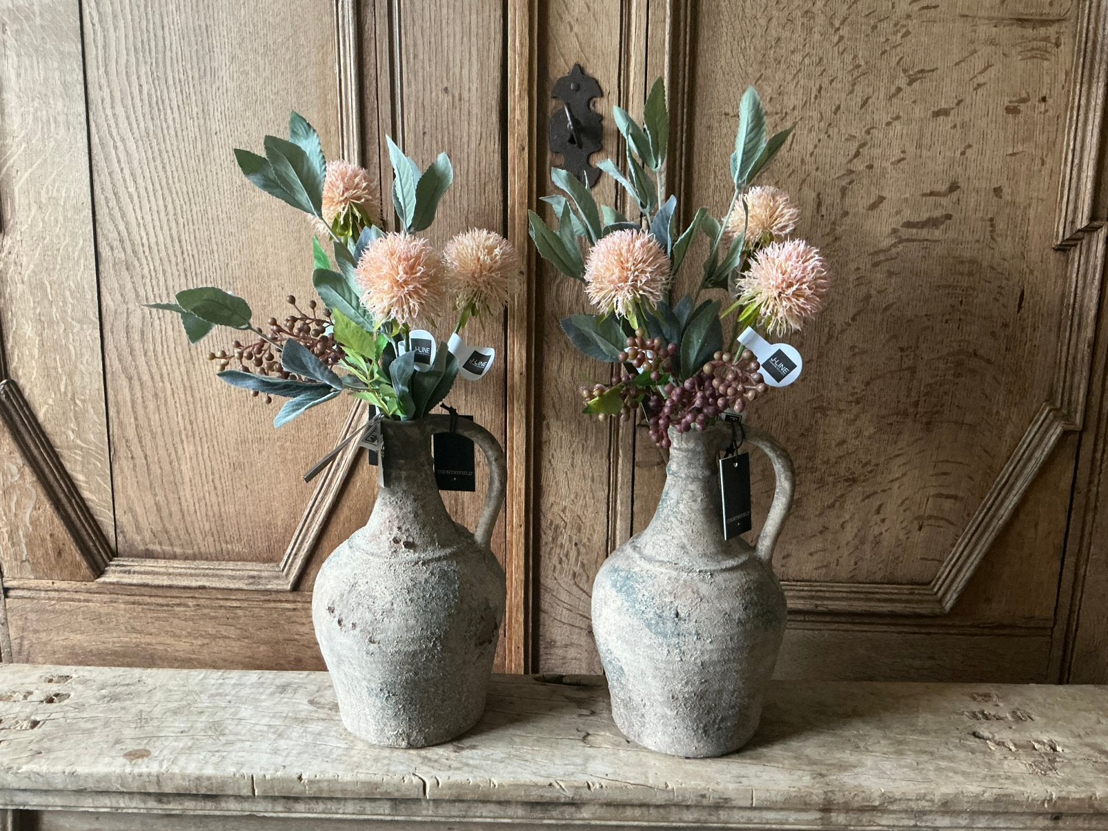 NIEUW Countryfield kruiken vazen met eventueel kunstbloemen, Huis en Inrichting, Ophalen of Verzenden, Nieuw