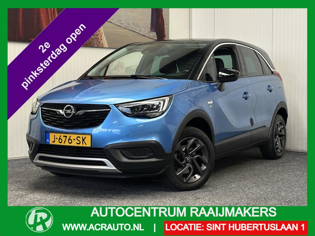 Opel Crossland X 1.2 TURBO EDITION 2020 AUTOMAAT NAVIGATIE V, Auto's, Opel, Gebruikt, 1199 cc, Blauw, Origineel Nederlands