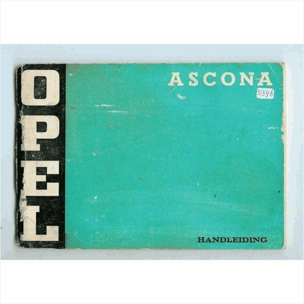 Opel Ascona A Instructieboekje 1973 #1 Nederlands, Ophalen of Verzenden