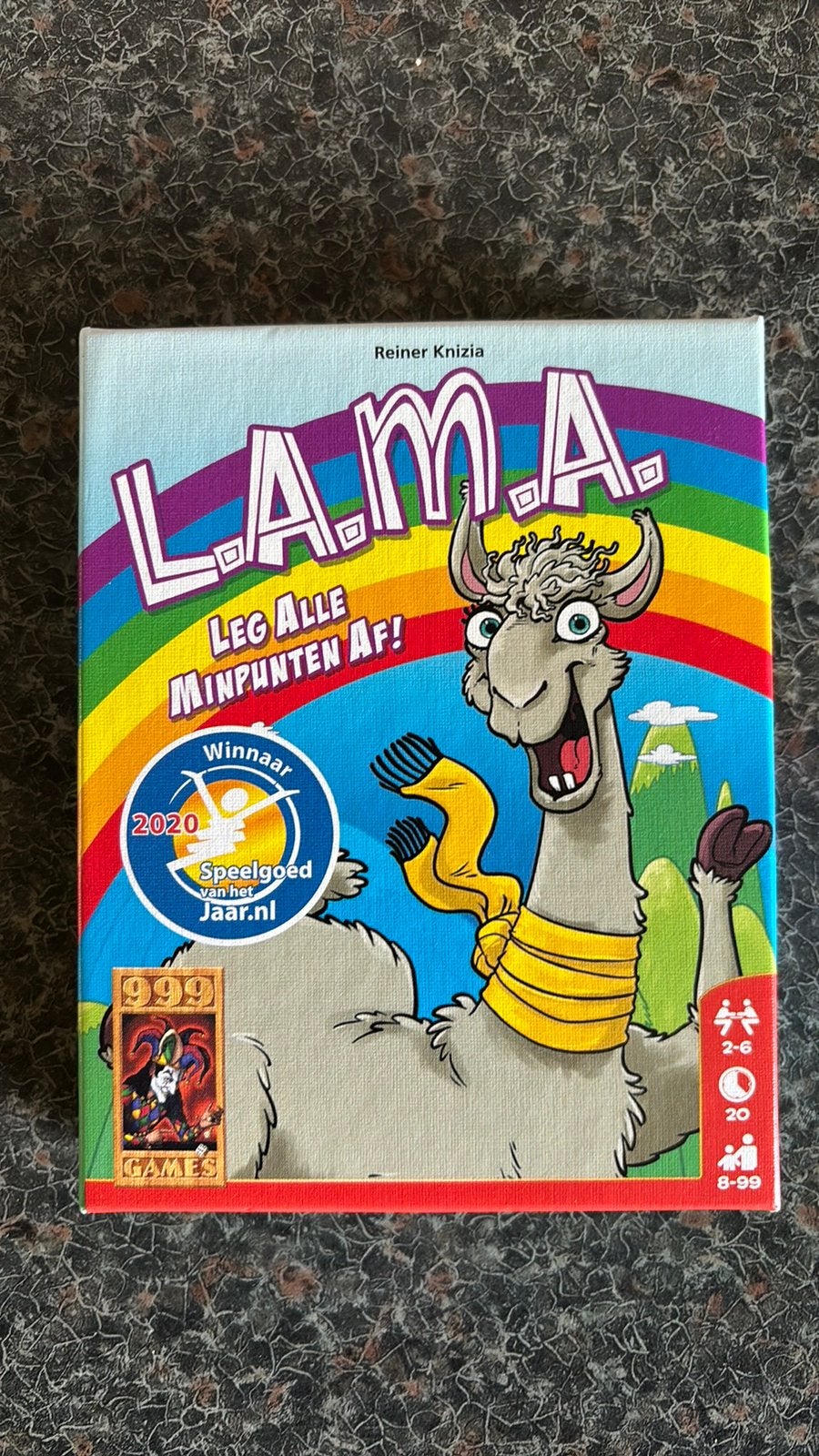 Lama kaartspel, Een of twee spelers, Ophalen of Verzenden, Zo goed als nieuw