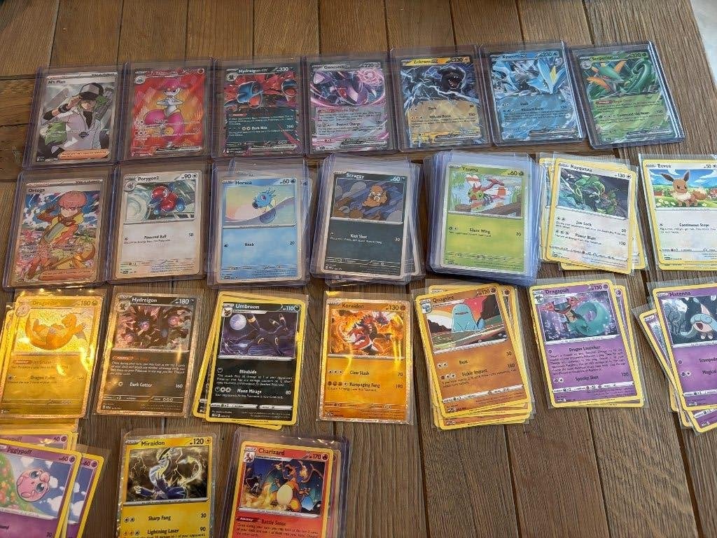 Pokémon (diverse), Ophalen of Verzenden, Zo goed als nieuw, Meerdere kaarten, Foil