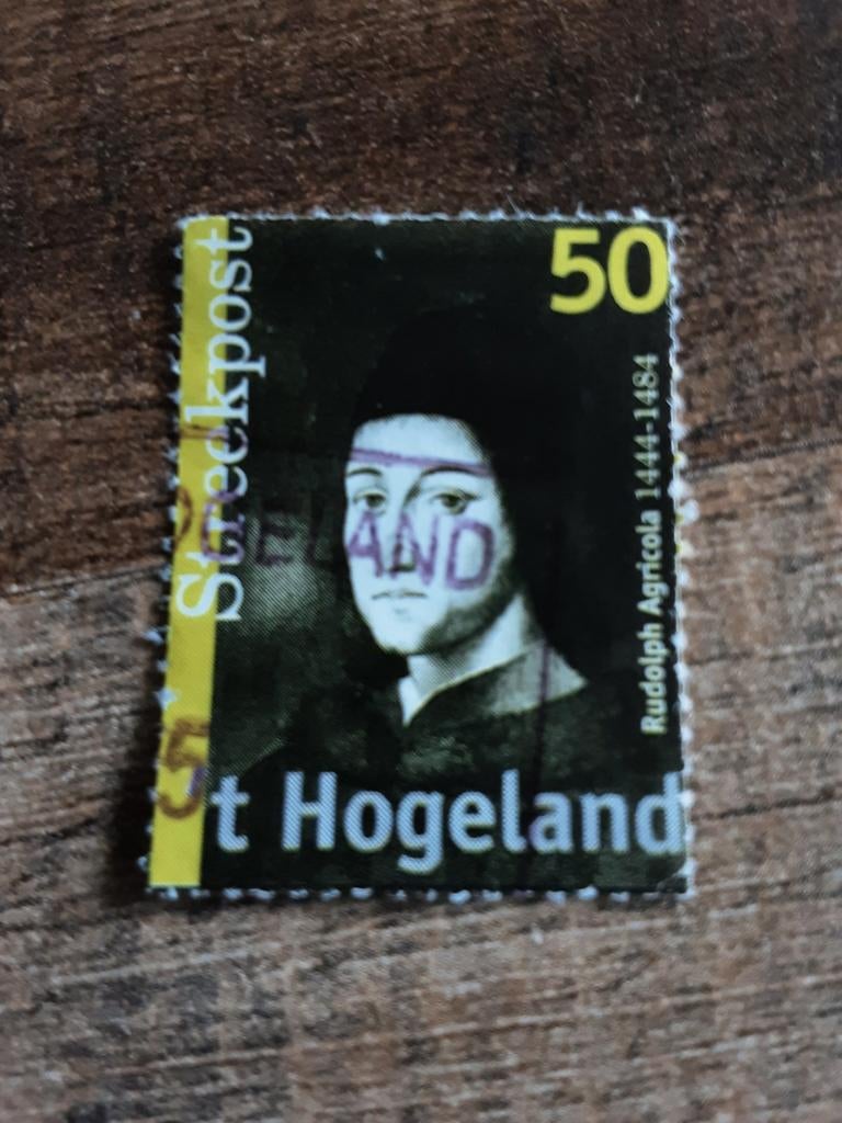 Streekpost Hogeland.  Rudolph Agricola ( gest), Ophalen of Verzenden
