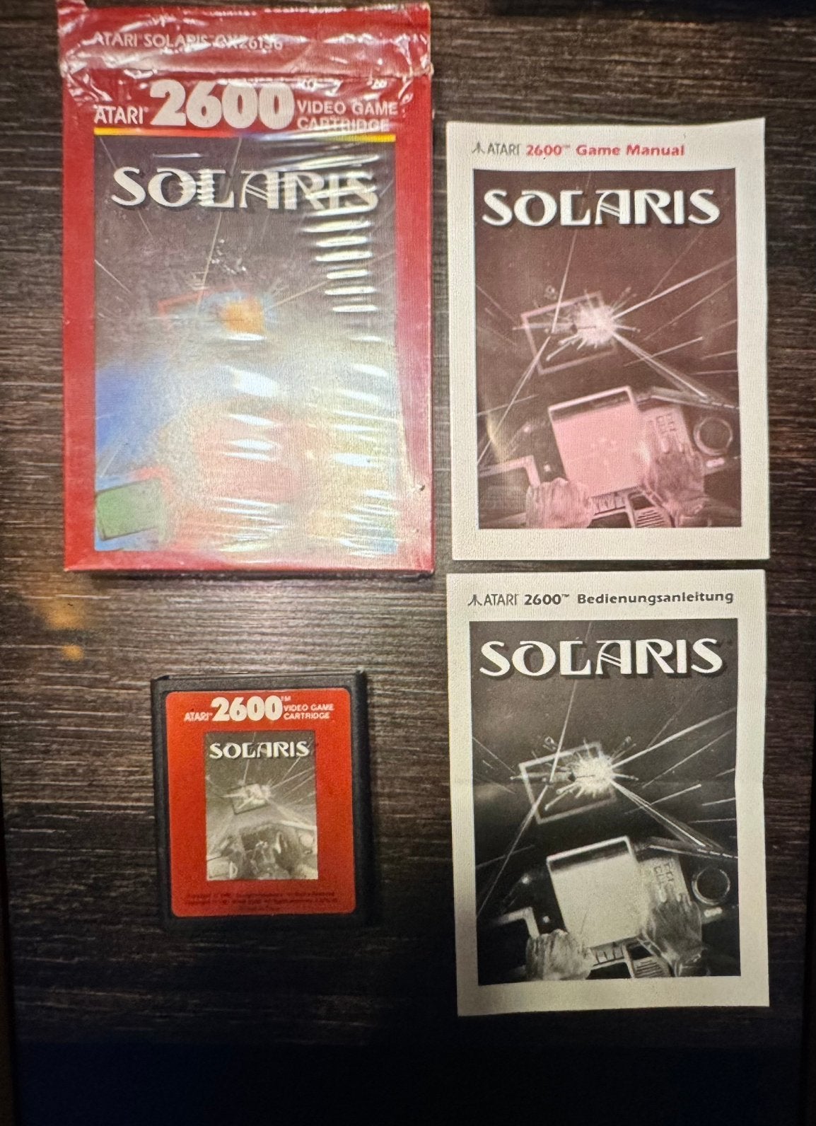Atari 2600 Game SOLARIS als nieuw, Spelcomputers en Games, Games | Atari, Avontuur en Actie, 1 speler, Ophalen of Verzenden, Zo goed als nieuw