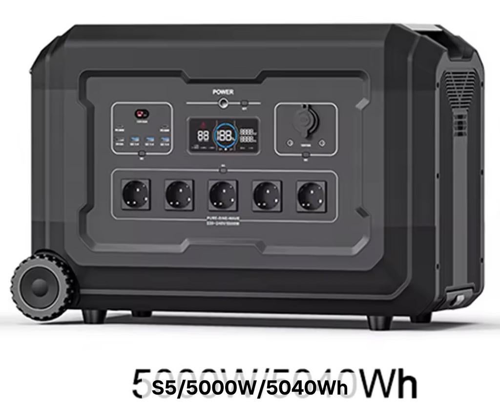 5000 W mobiele high power noodstroom accu, Ophalen, Zo goed als nieuw