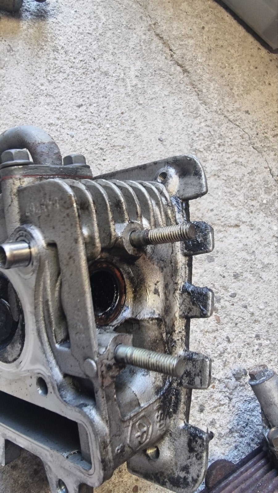 blok delen cilinderkop  overbrenging vespa/piaggio, Ophalen of Verzenden, Blok, Vespa