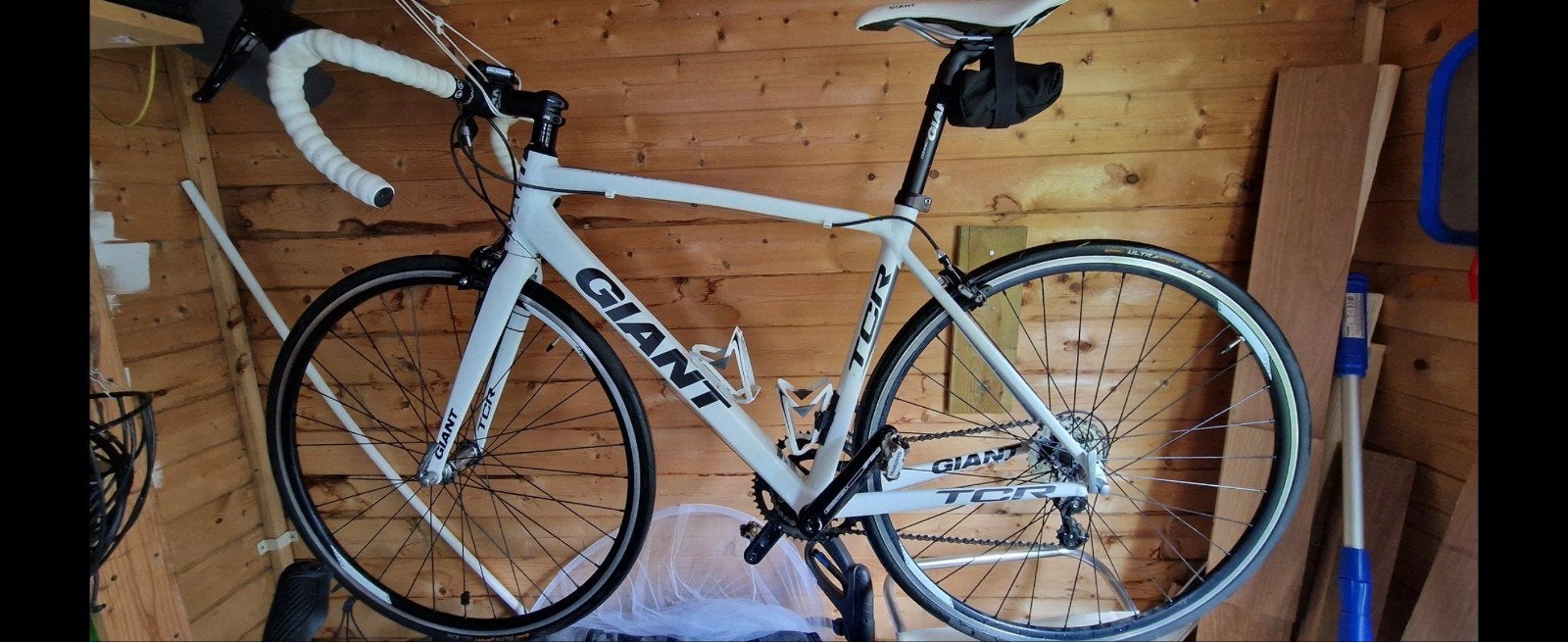 Giant TCR Limited racefiets - Wit, Shimano Ultegra, Ophalen, 28 inch, Gebruikt, Aluminium