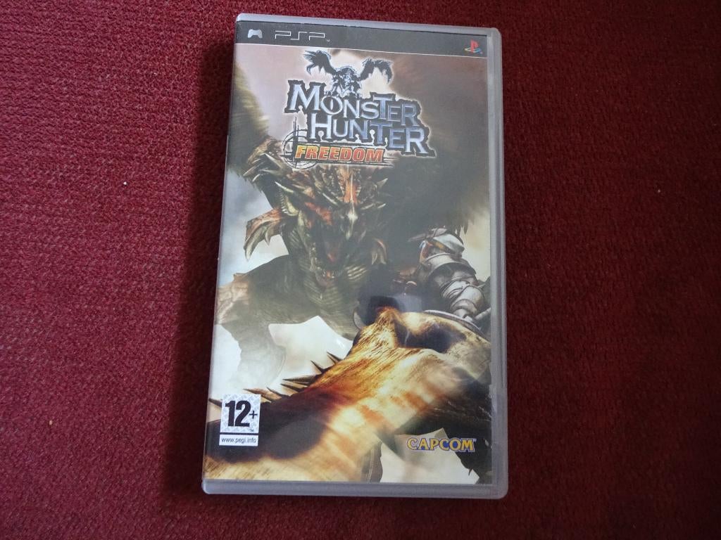 PSP Moster Hunter Freedom , Sony Playstation Portable Game, Avontuur en Actie, Gebruikt, 2 spelers, Ophalen of Verzenden