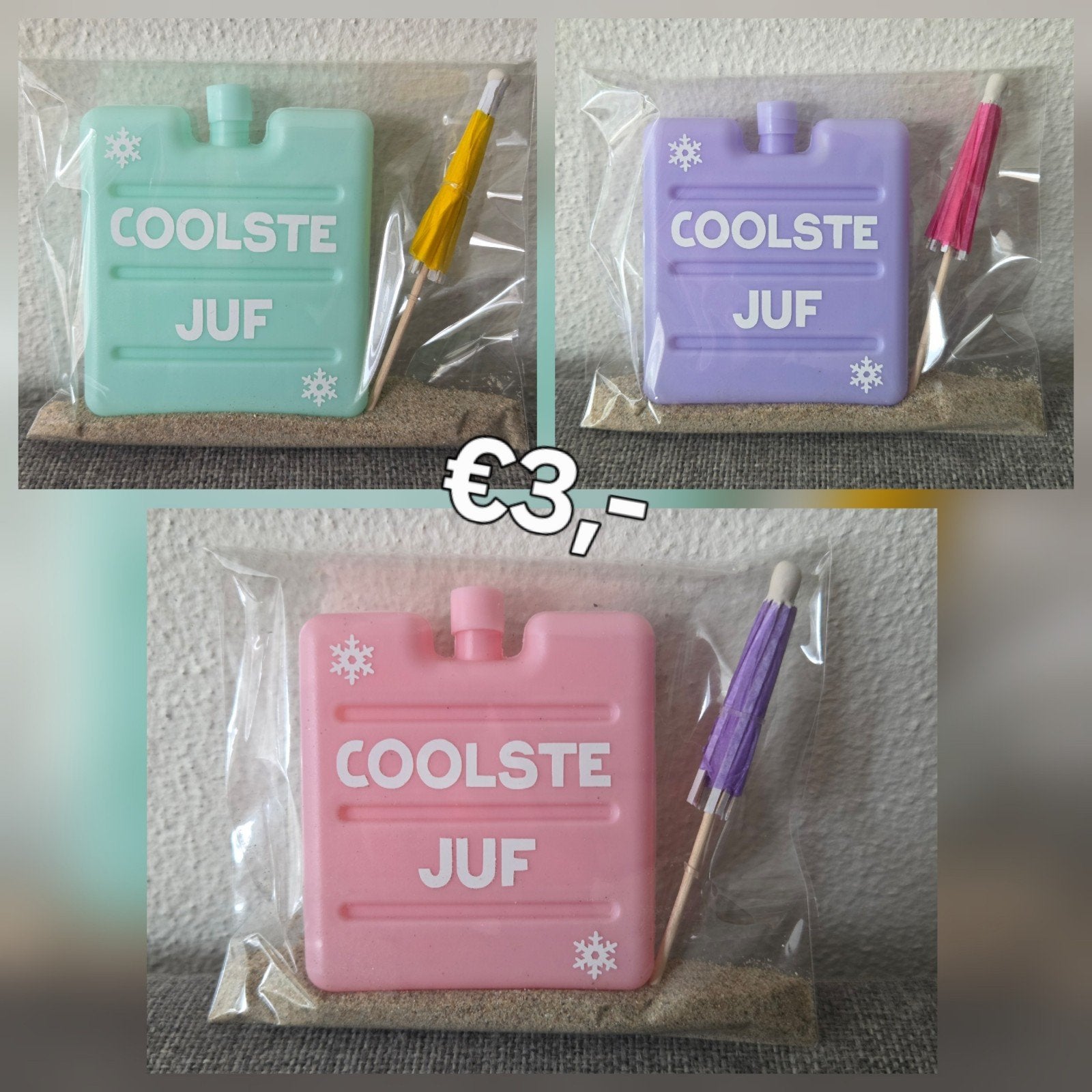 Diverse bedankjes meester/juf tot €10,-, Ophalen of Verzenden