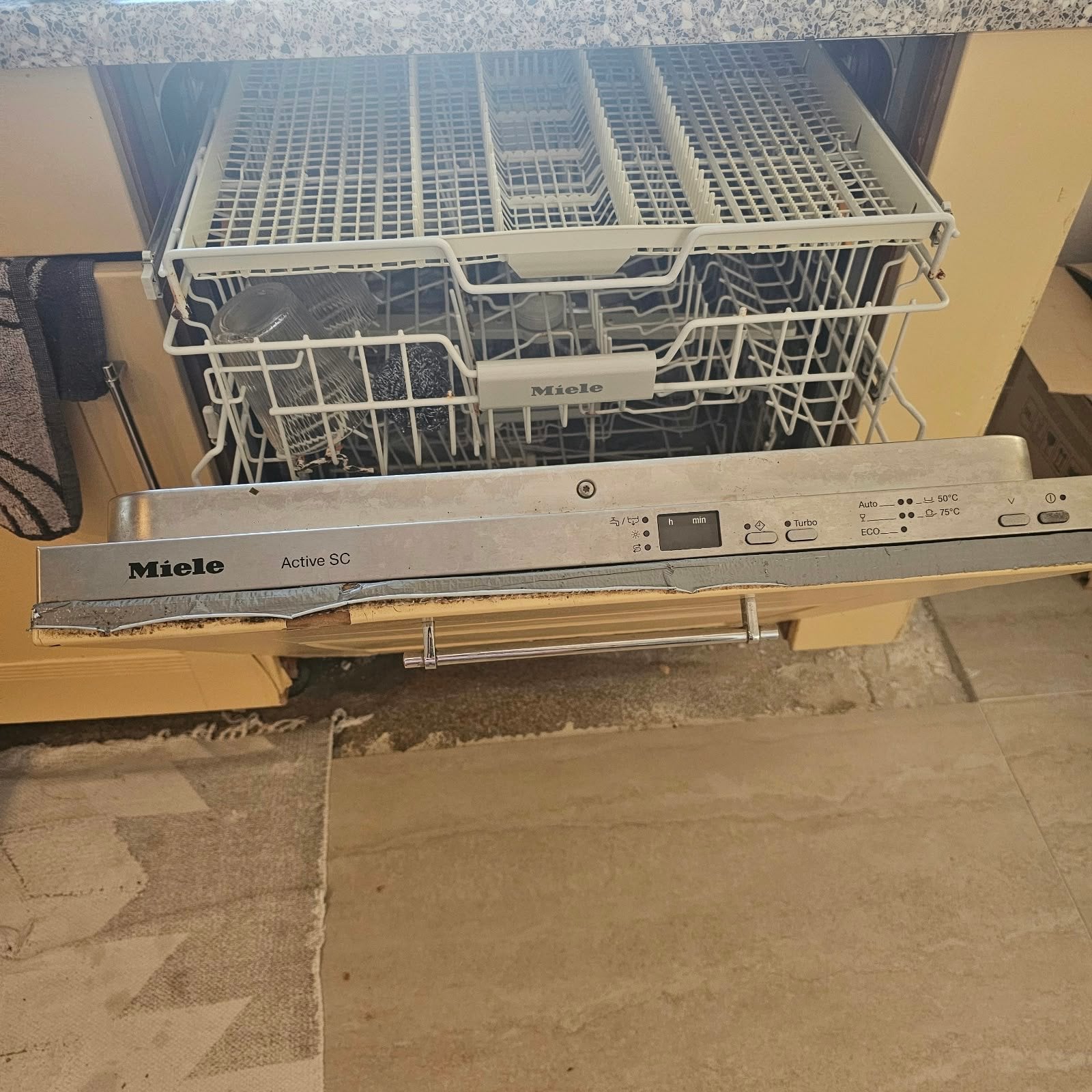 Miele Active SC Vaatwasser - Inbouw, Ophalen, Gebruikt, 60 cm of meer, Eco programma
