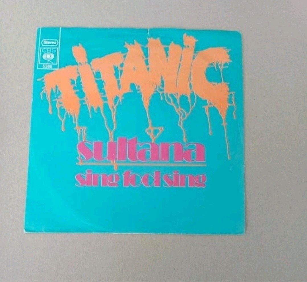 Titanic - Sultana, Beschermende buitenhoes, Ophalen of Verzenden, Gebruikt, Pop