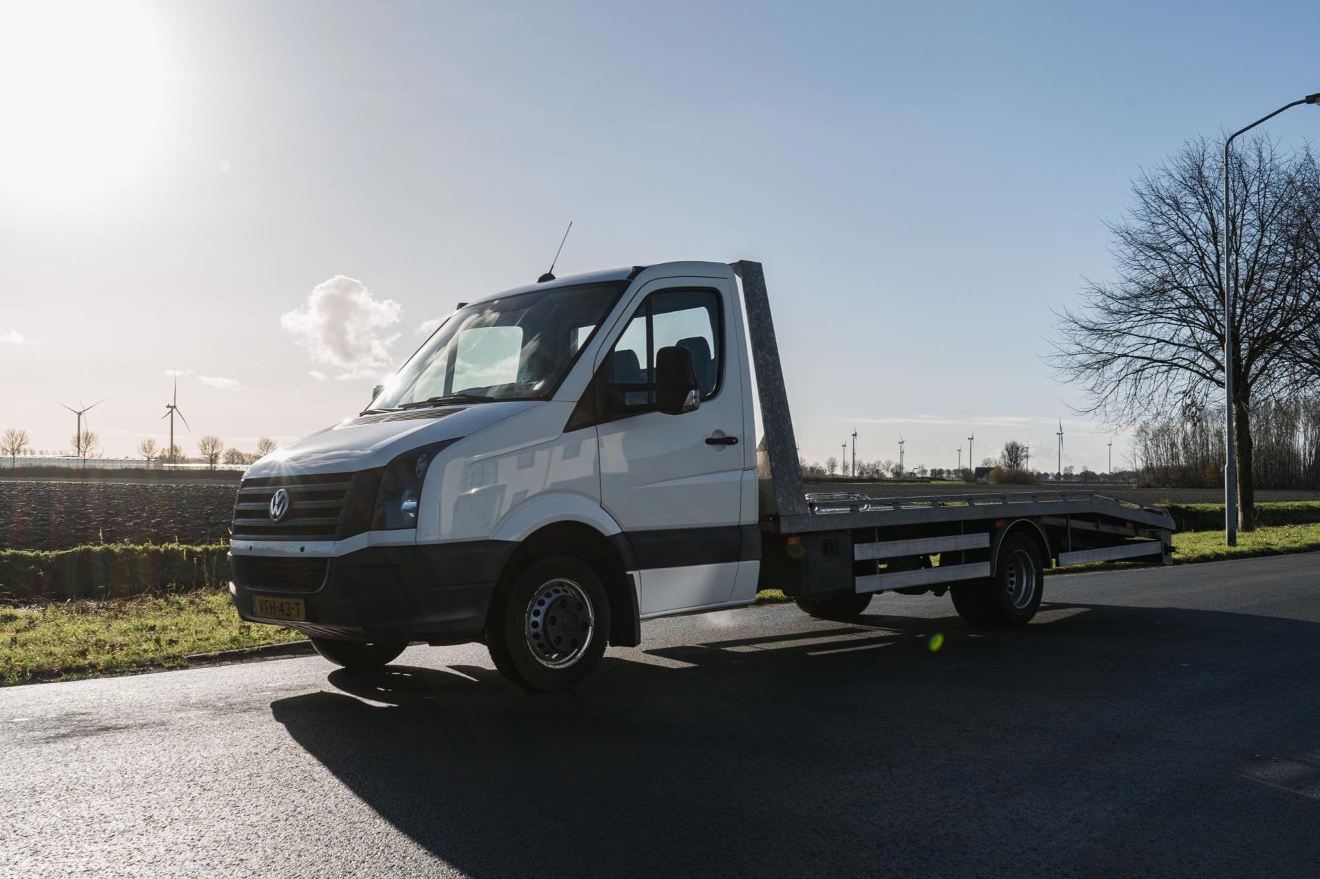 Volkswagen Crafter 35 2.0 TDI Oprijwagen / Autoambulance, 13 km/l, Euro 5, Achterwielaandrijving, Gebruikt