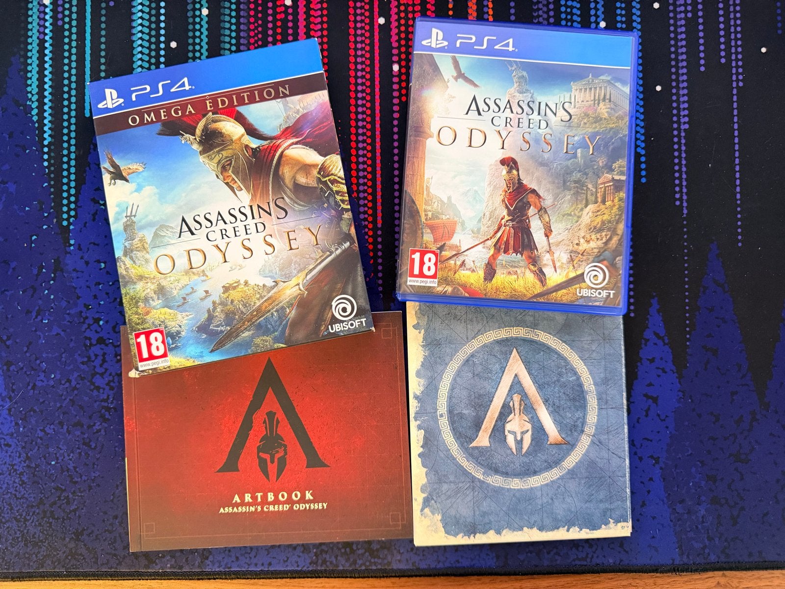 Assassin's Creed Odyssey Omega Edition PS4, Spelcomputers en Games, Games | Sony PlayStation 4, Gebruikt, Vanaf 18 jaar, 1 speler