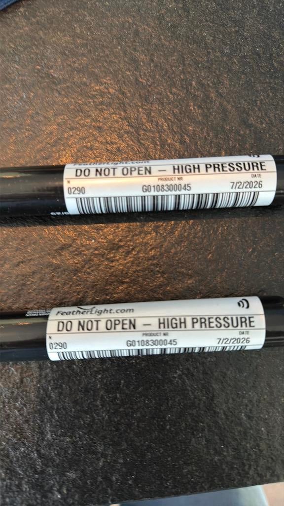 Gasveren voor hefdak camper, Ophalen of Verzenden, Nieuw