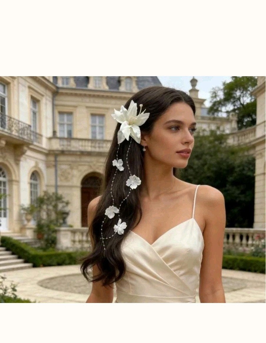 Nieuw bloemen haarspeld, Ophalen of Verzenden, Nieuw, Haarspeld
