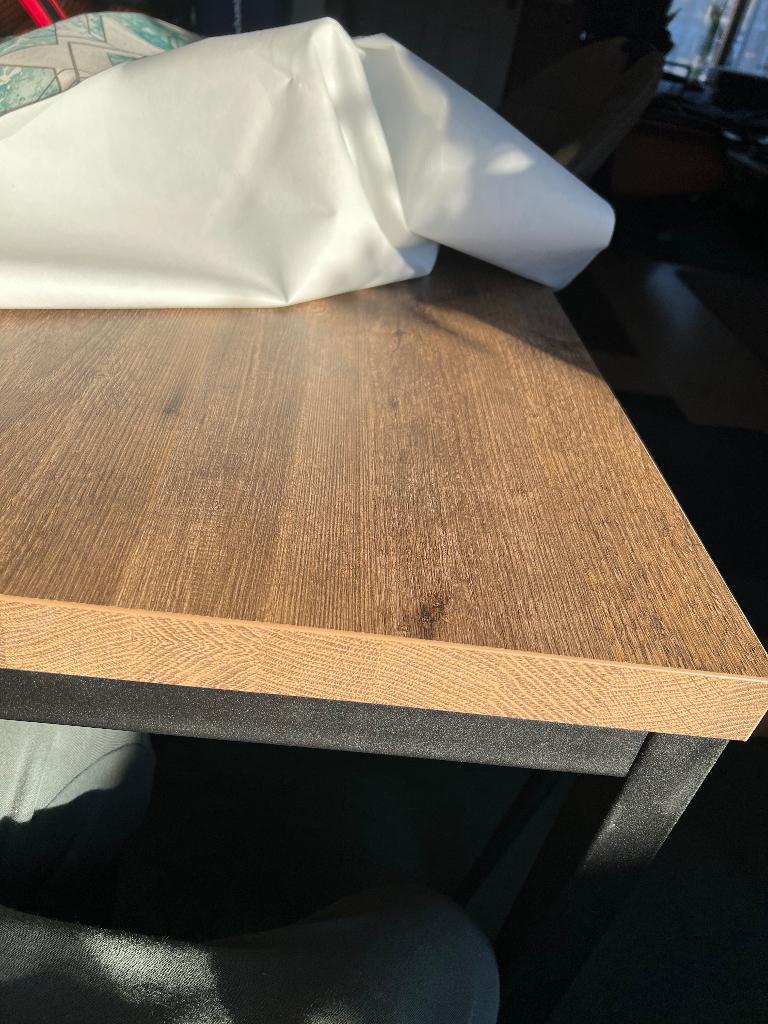 Salon tafel eettafel stoelen en MEER verhuizing, 100 tot 150 cm, Zo goed als nieuw, Metaal, Rechthoekig