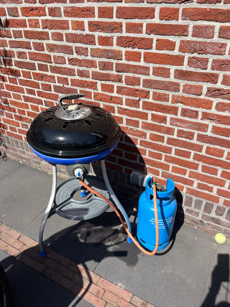 Cadac carri cheff skottle met accesoires, Ophalen, Gebruikt