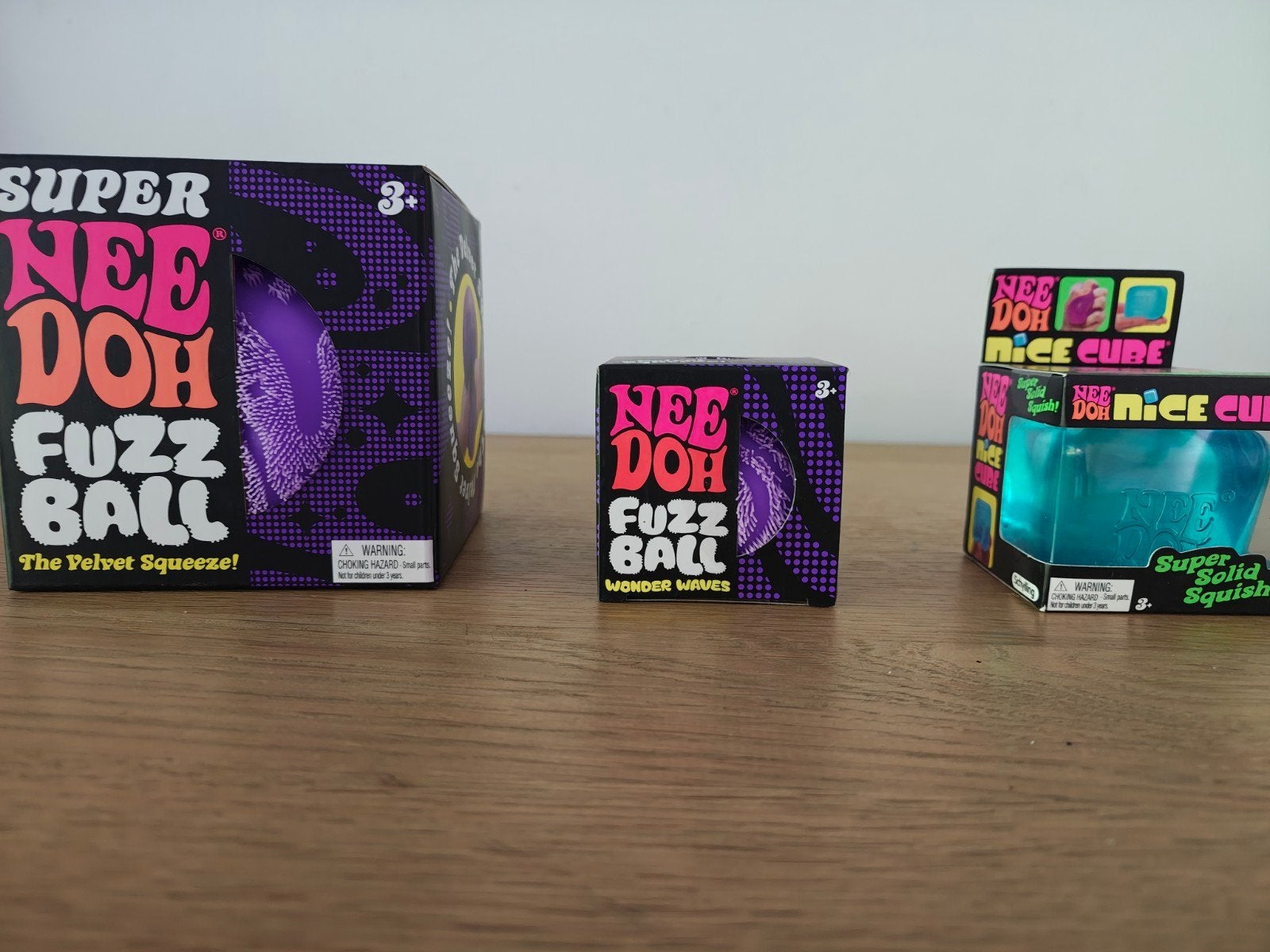 SUPER Nee Doh Fuzz Ball stressbal Paars - NIEUW!, Verzenden, Nieuw, Jongen of Meisje