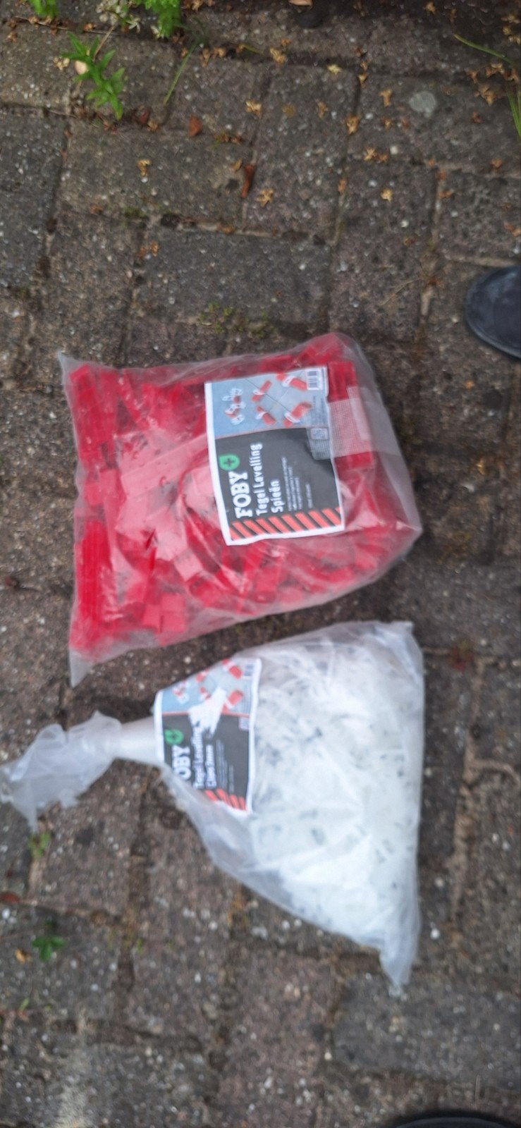 Tegel afstand houders, Ophalen, Overige materialen, Minder dan 5 m², Minder dan 20 cm