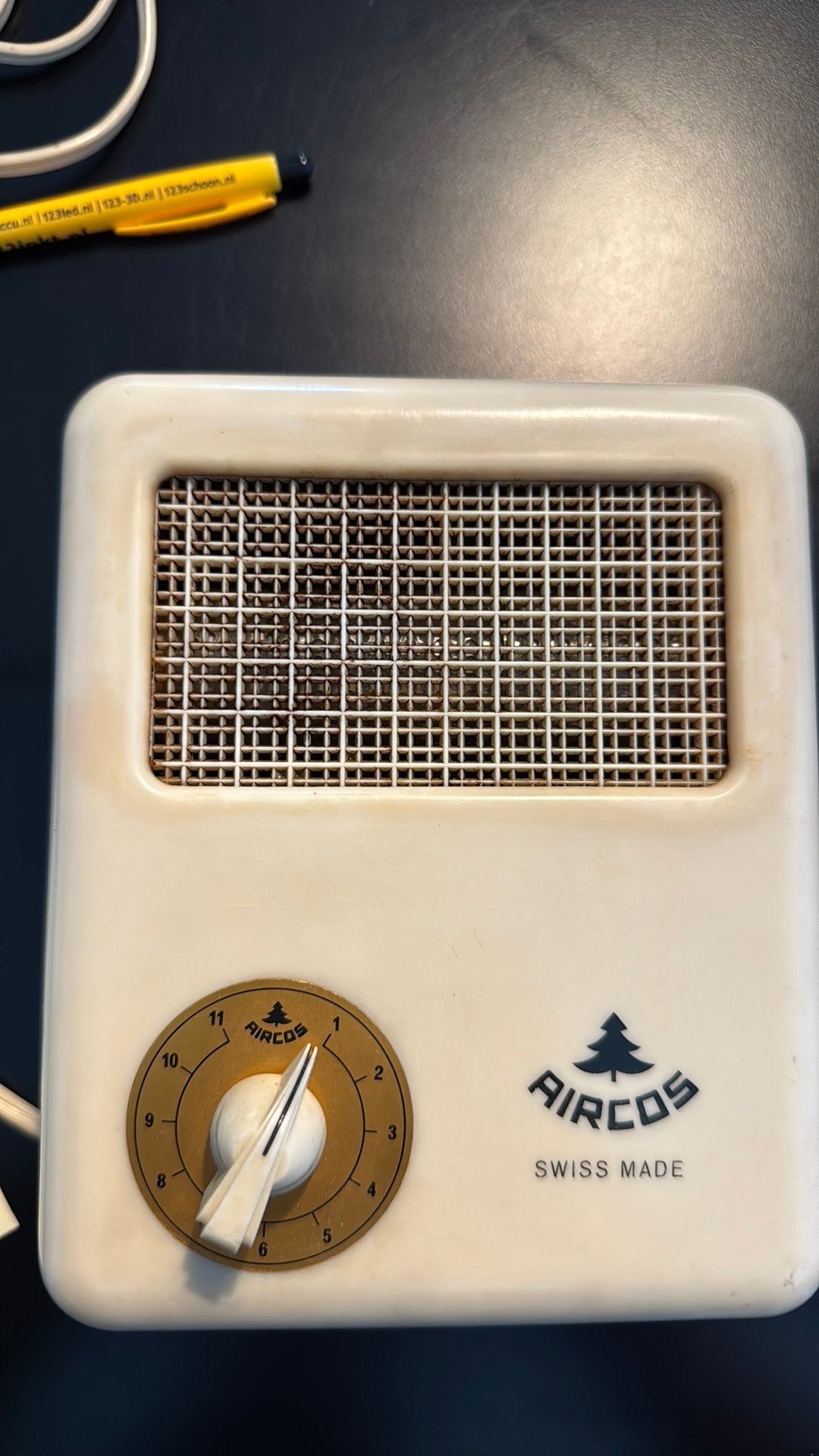 Vintage Aircos luchtreiniger / ionisator swiss made, Ophalen of Verzenden, Overige typen