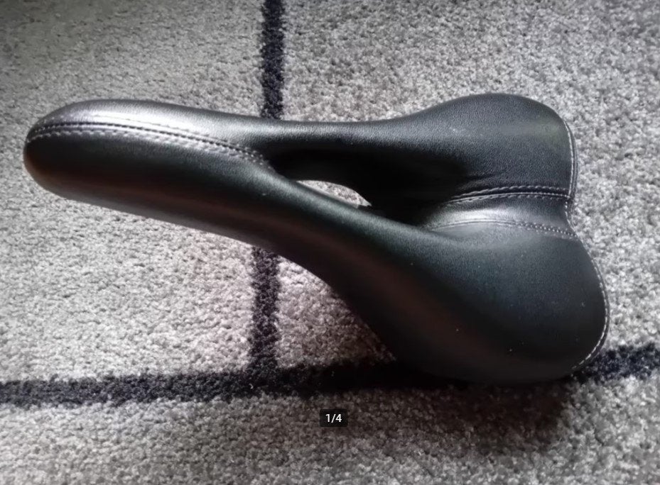 Dadis lederen zadel, Fietsen en Brommers, Fietsonderdelen, Ophalen, Gebruikt, Leer, Racefiets