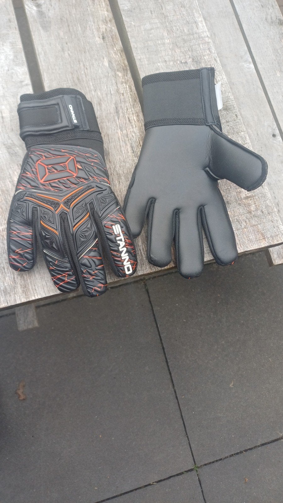 Stanno keepershandschoenen - maat 10, Maat XS of kleiner, Ophalen, Zo goed als nieuw, Handschoenen