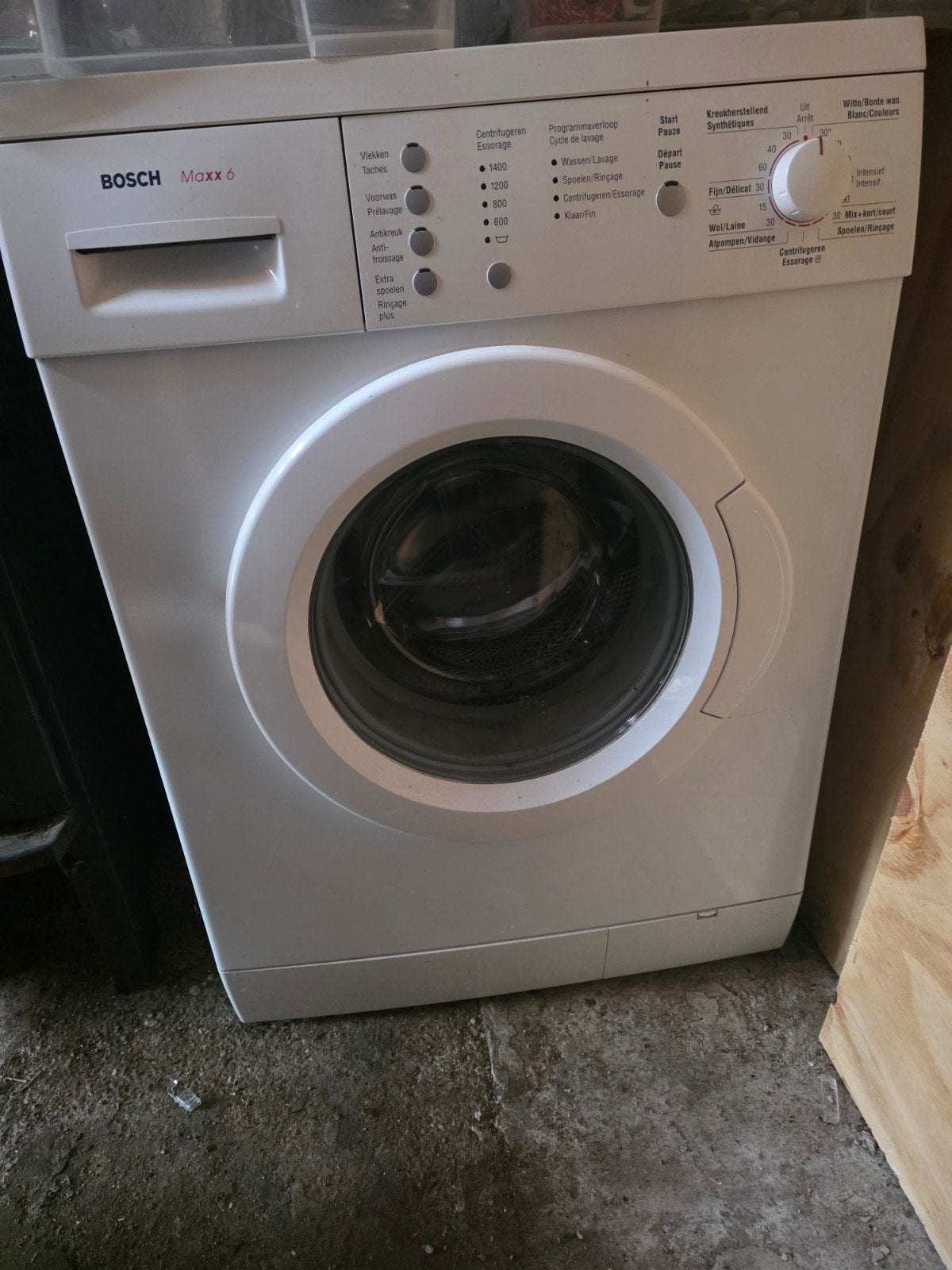 Wasmachine Bosch maxx 6, Witgoed en Apparatuur, Wasmachines, Ophalen, Gebruikt, 1200 tot 1600 toeren, 85 tot 90 cm