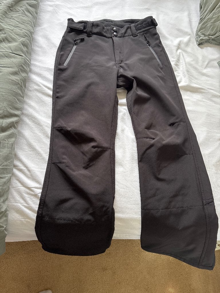 Skibroeken softshell mountainpeak maat S zwart 2 stuks, Broek, Ophalen of Verzenden, Onbekend, Maat 36 (S)