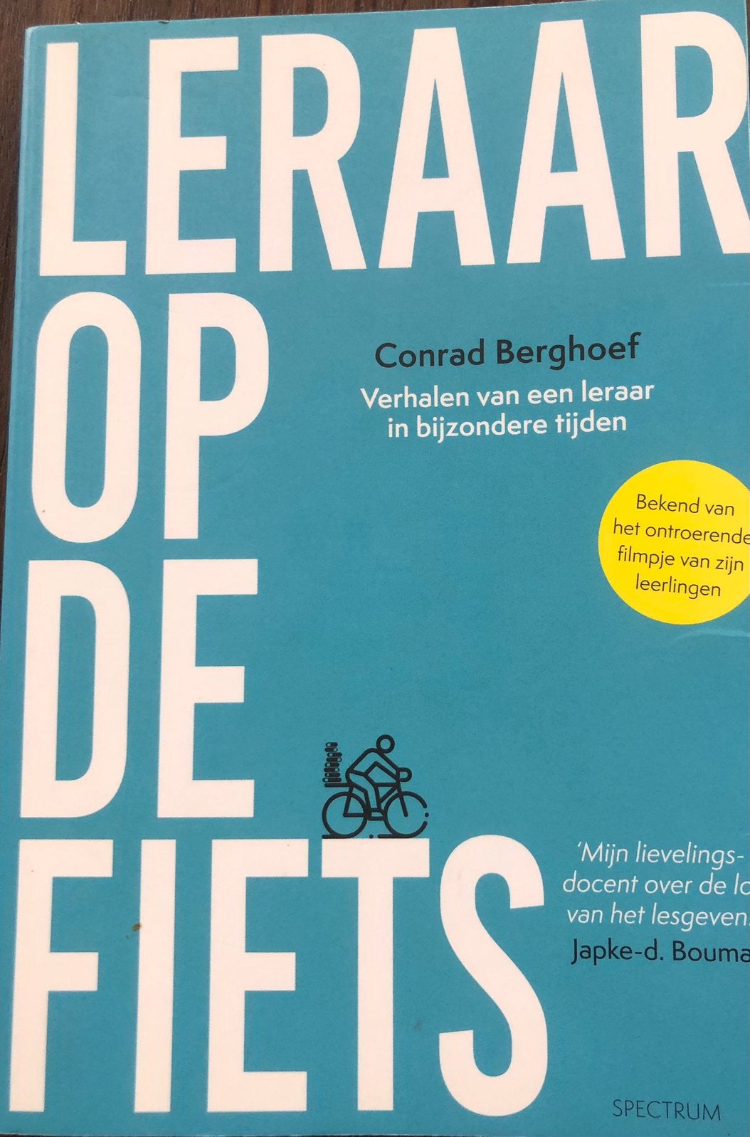 Leraar op de fiets - Conrad Berghoef, Ophalen of Verzenden, Zo goed als nieuw, Niet van toepassing