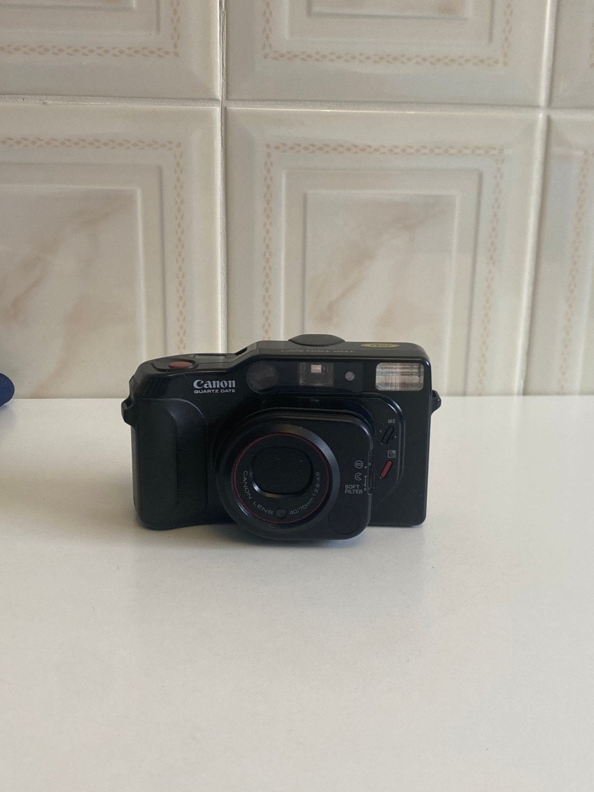 Canon Quartz Date, Audio, Tv en Foto, Fotocamera's Analoog, Ophalen of Verzenden, Zo goed als nieuw, Compact, Canon