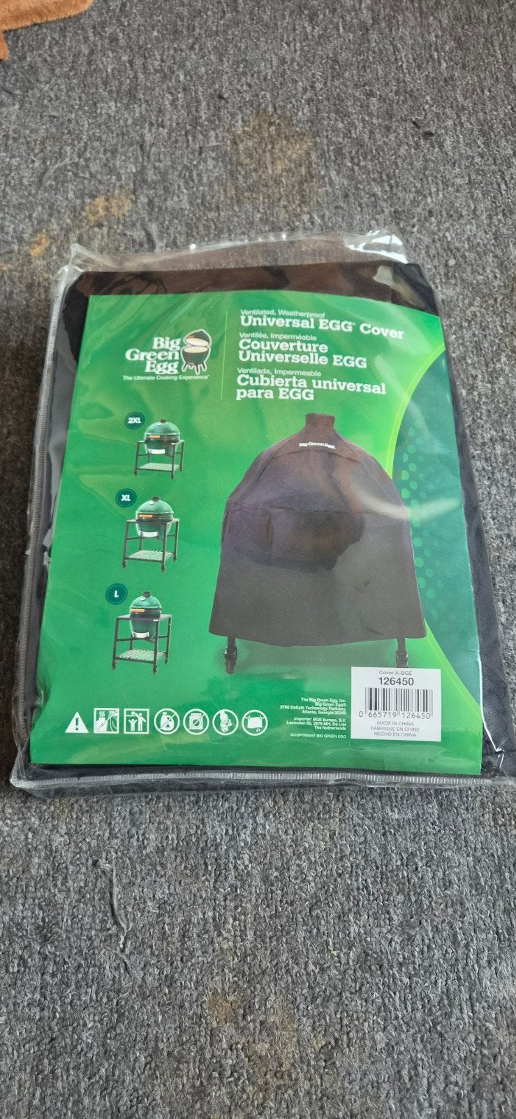 Big green egg cover a-bge 126450, Ophalen of Verzenden, Nieuw