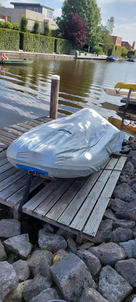 Rubberboot, Ophalen, Aluminium, 35 cm, 1 m