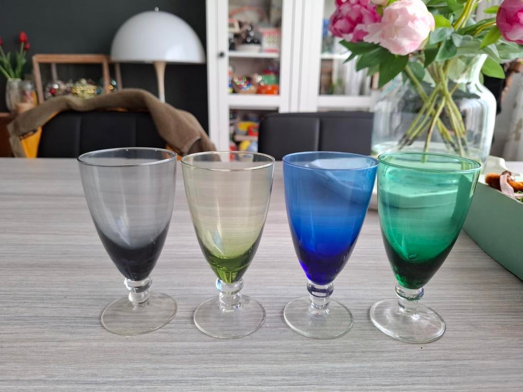 Carnaval glazen, Max Verboeket, sherry K8, Ophalen of Verzenden, Zo goed als nieuw, Overige typen