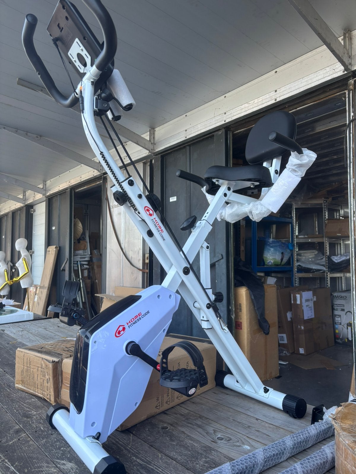Home Fitness Code Hometrainer - Opvouwbaar & Multifunctionee, Ophalen, Nieuw, Armen