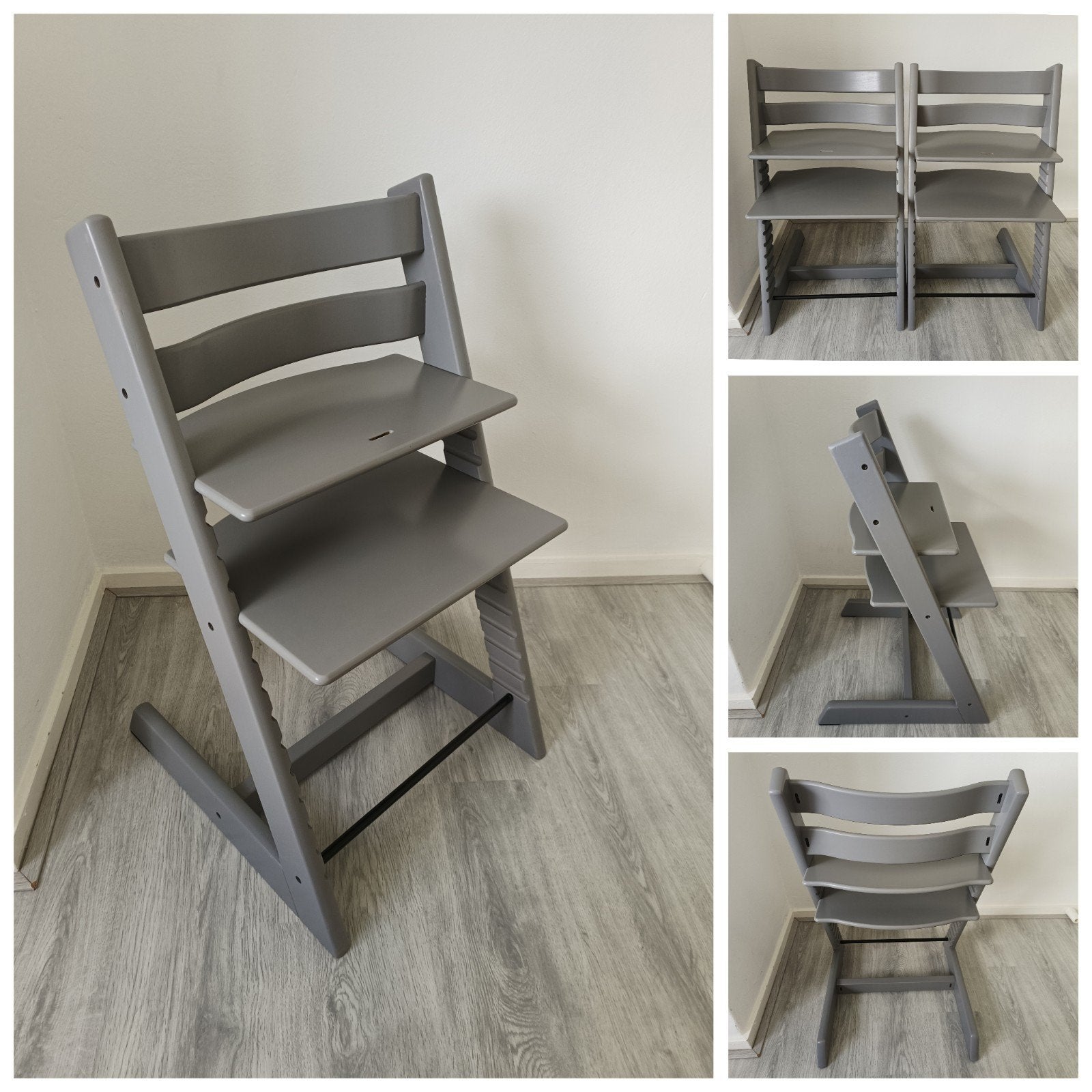 Stokke Tripp Trapp storm grey nieuw model evt. 2 beschikbaar, Kinderen en Baby's, Kinderstoelen, Meegroeistoel, Ophalen of Verzenden