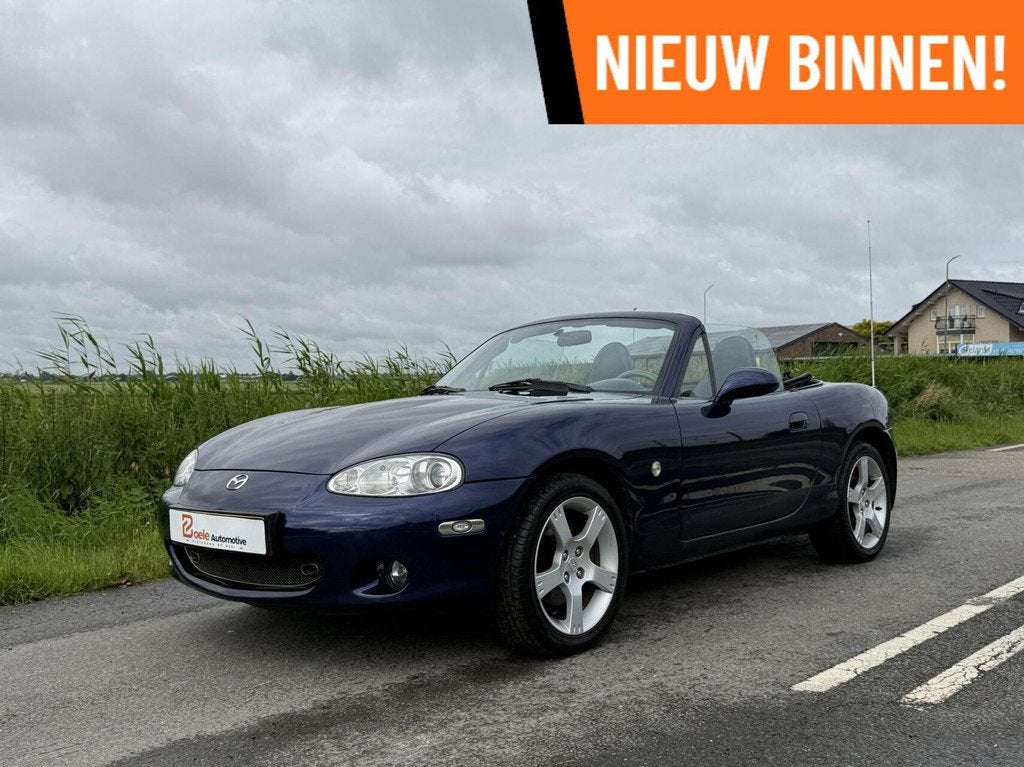 Mazda MX-5 1.6i NB-FL Twins / Airco / Orig NL / Nwe AP+Distr, 13 km/l, Achterwielaandrijving, 4 cilinders, Cabriolet