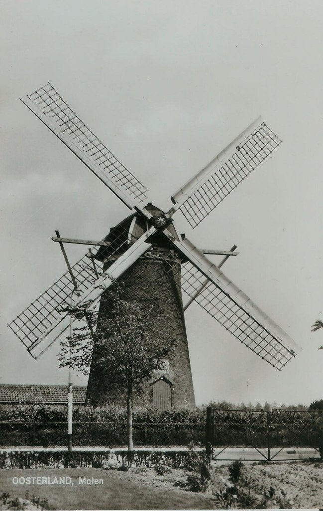Oosterland Molen 1975, Ophalen of Verzenden, 1960 tot 1980, Ongelopen, Zeeland