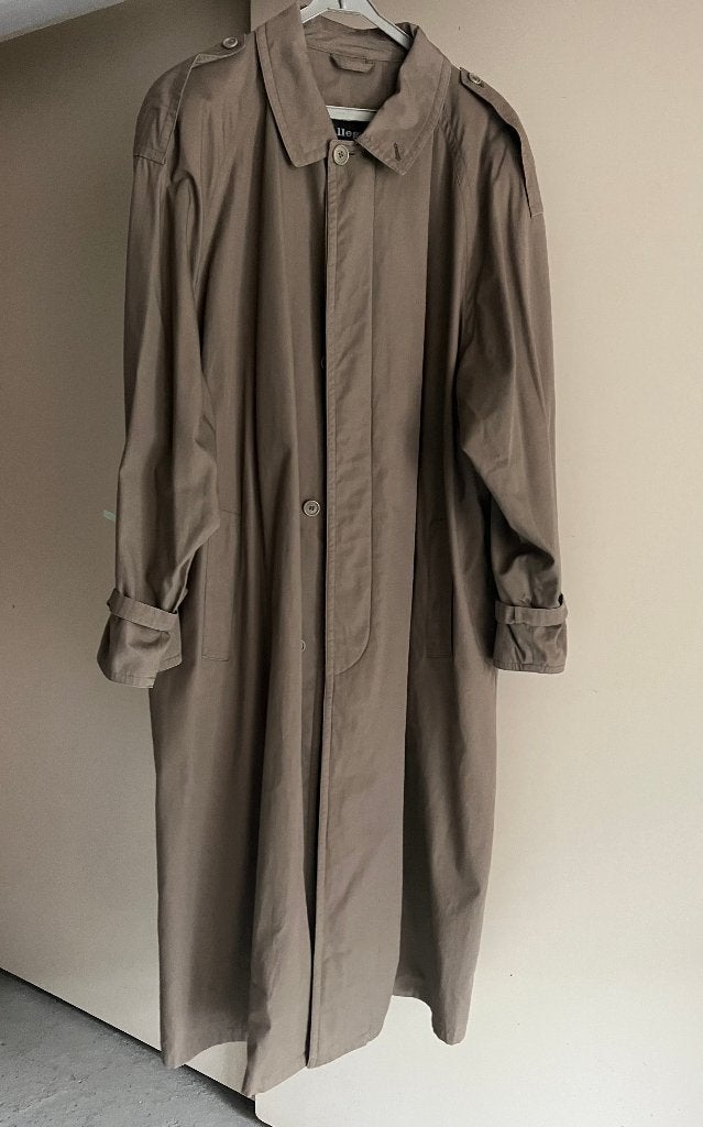 LANGE HEREN REGENJAS, merk ALLEGRI, maat M/L, Ophalen, Maat 52/54 (L), Allegri, Beige