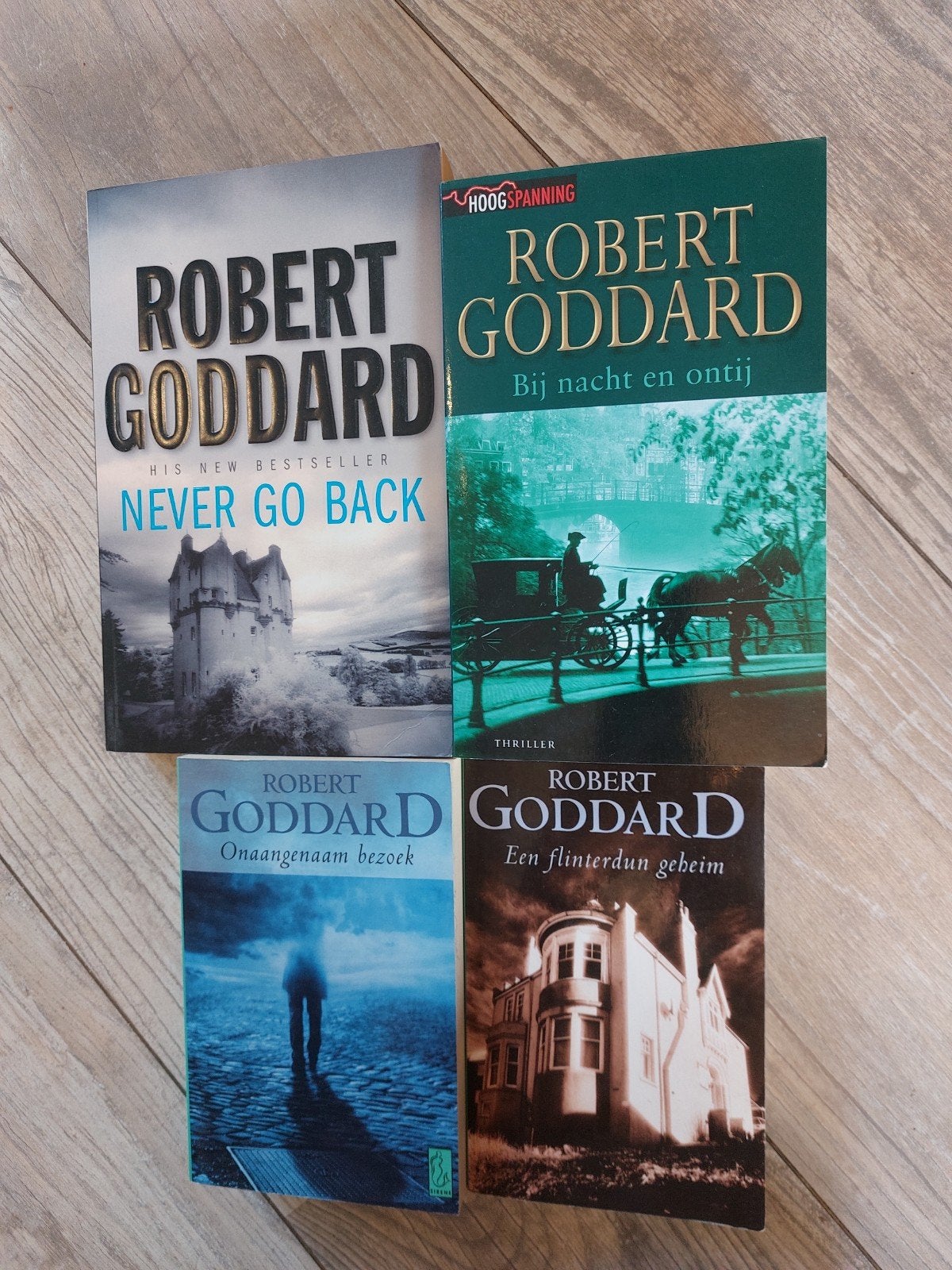 4 x Robert Goddard, Ophalen of Verzenden, Zo goed als nieuw, Robert Goddard, Europa overig