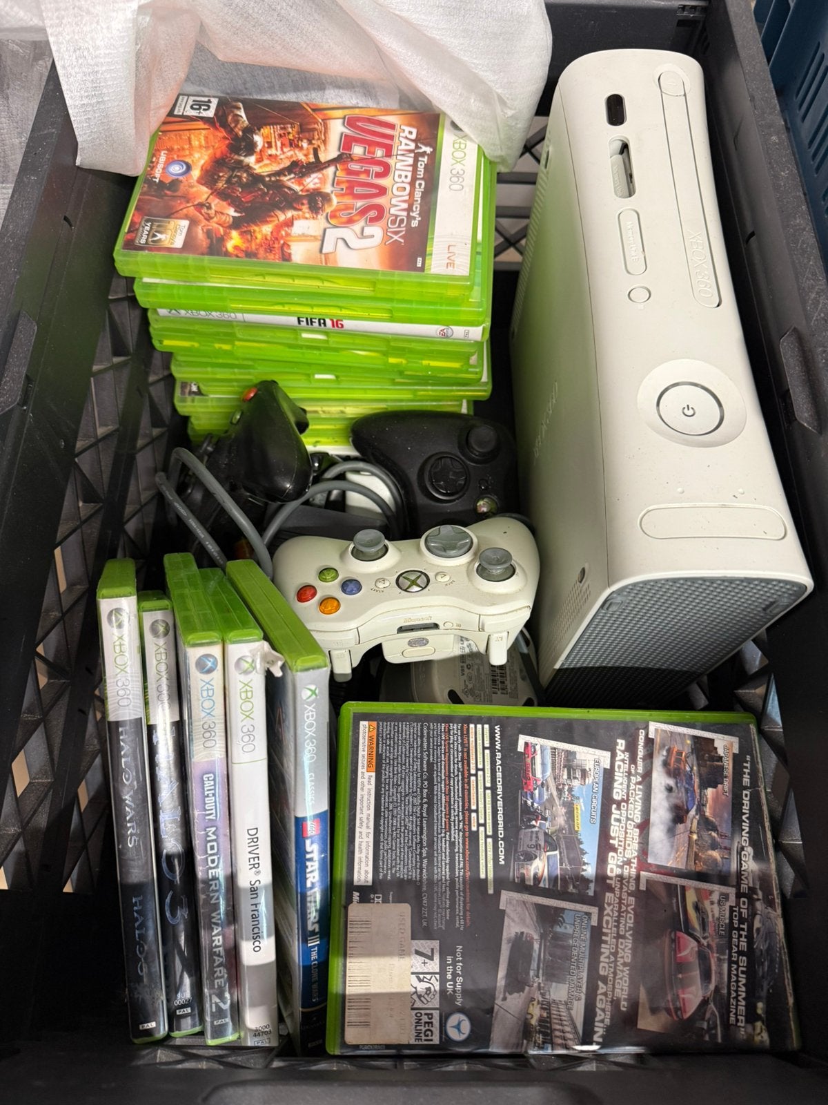 Xbox 360 complete set met veel games, Spelcomputers en Games, Spelcomputers | Xbox 360, Ophalen, 360 Arcade of Core, 120 GB, Met 3 controllers of meer