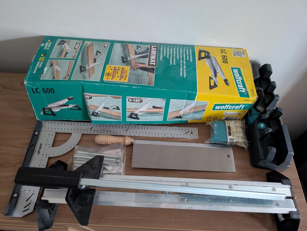 Wolfcraft laminaat kit, Ophalen, Overige kleuren, 75 m² of meer, Zo goed als nieuw