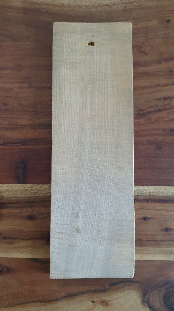 Vintage Speculaasplank Vrijster vrouw. 45x15 cm. Hout. 5C8, Tweedehands verkoop, Tweedehands verkoop, Gebruikt, Ophalen of Verzenden