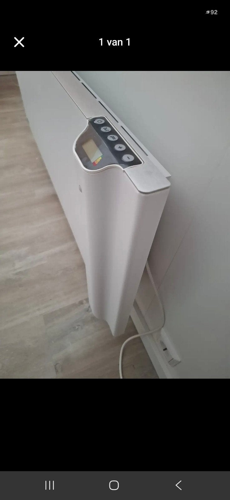 Radialight Klima 2000W elektrische radiator - z.g.a.n., Doe-het-zelf en Verbouw, Ophalen
