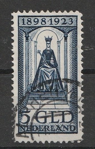 131 1923   Jubileumzegel, Postzegels en Munten, Ophalen of Verzenden, T/m 1940, Gestempeld