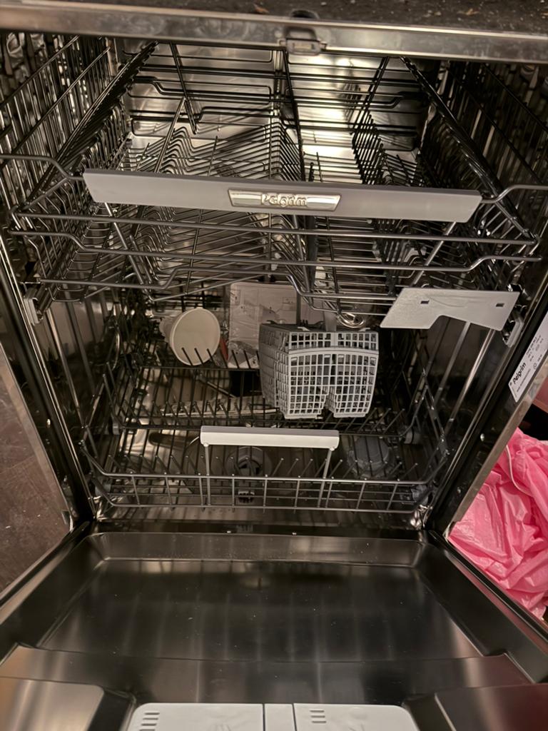 Pelgrim vaatwasser, Witgoed en Apparatuur, Vaatwasmachines, Ophalen, Zo goed als nieuw, Inbouw, 85 tot 90 cm