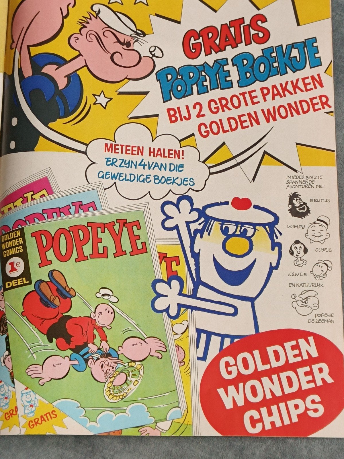 1968, SPAR, POPEYE , DROSTE, KING, ROYCO, KWATTA., Verzenden, Gelezen