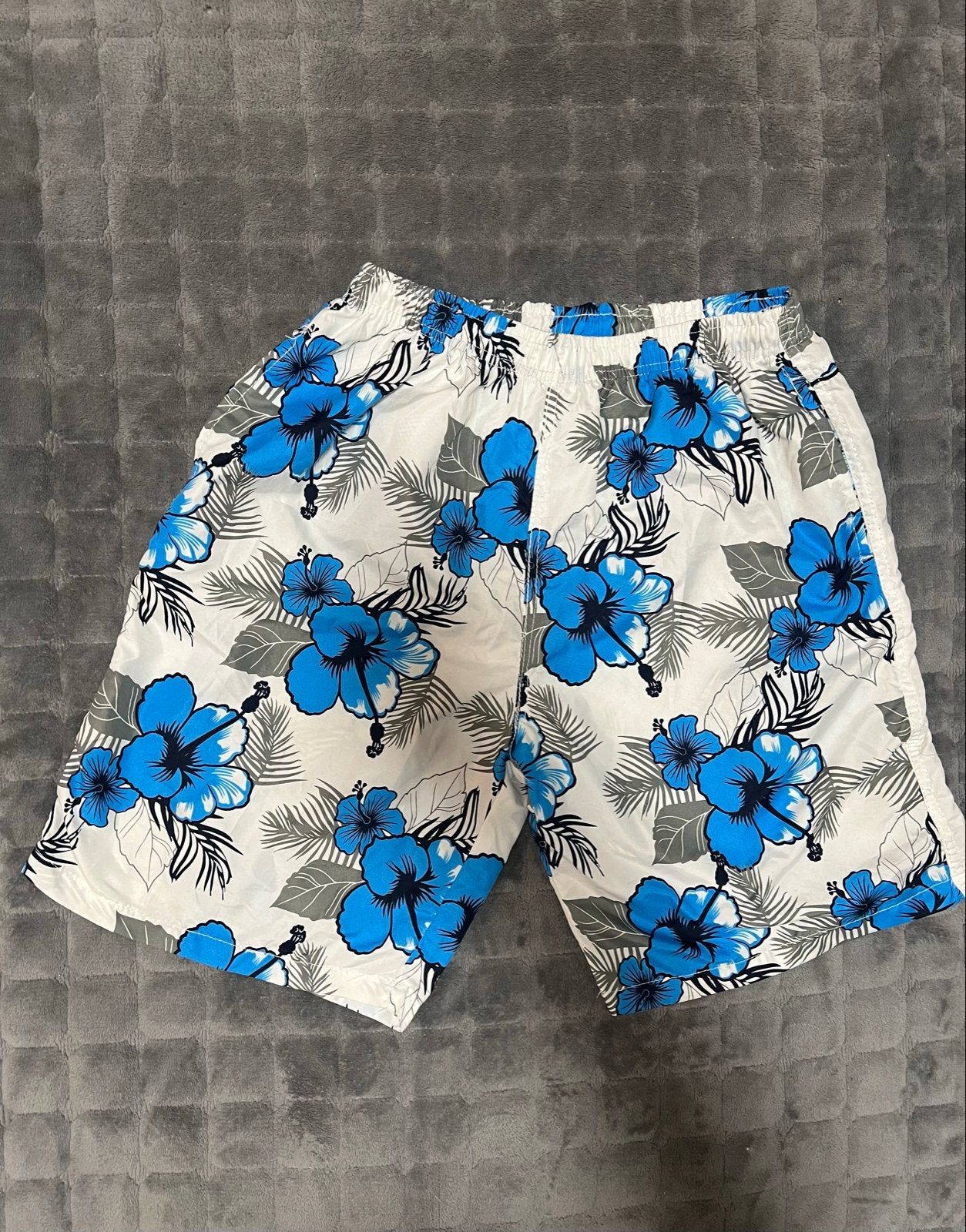 Mooie wit/blauw gebloemde zwembroek van Just, maat XXL, Kleding | Heren, Badmode en Zwemkleding, Ophalen of Verzenden, Maat 56/58 (XL)